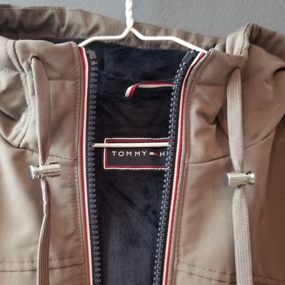 Women's Tommy Hilfiger Grey L Coat - Picture 3 of 11